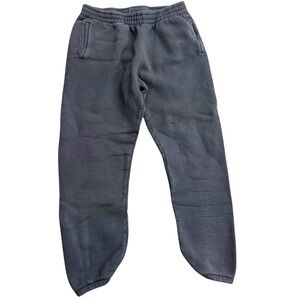 Outdoor Voices Men’s Sweatpants Fleece Lined Gray Size Medium